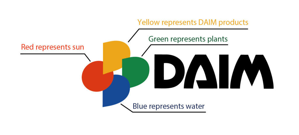 daim logo 色説明文入り